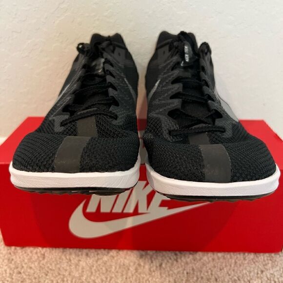 Nike Zoom Rival Black White Running Cleats Shoes main image 9